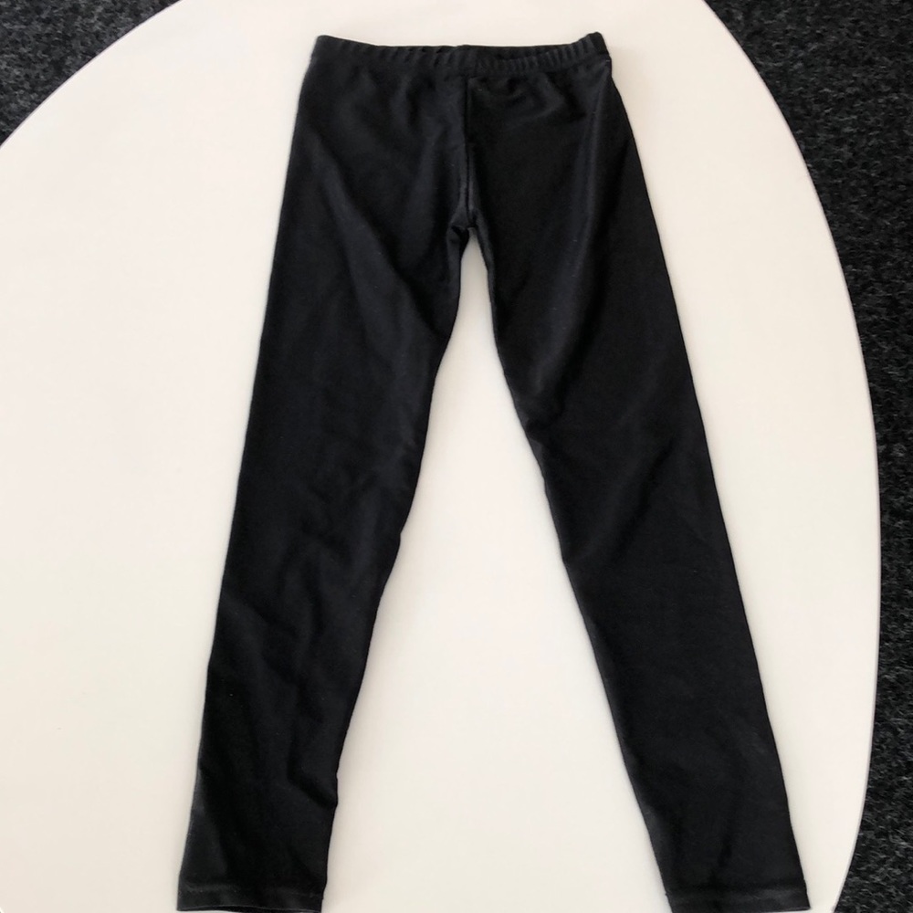 COPY - Girls size 12/14 sparkly black leggings